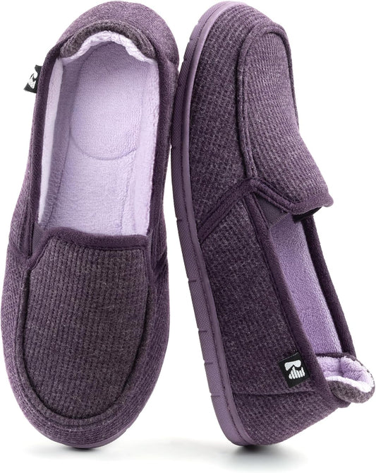 RockDove Women's Two-Tone Hoodback Slipper with Removable Insole