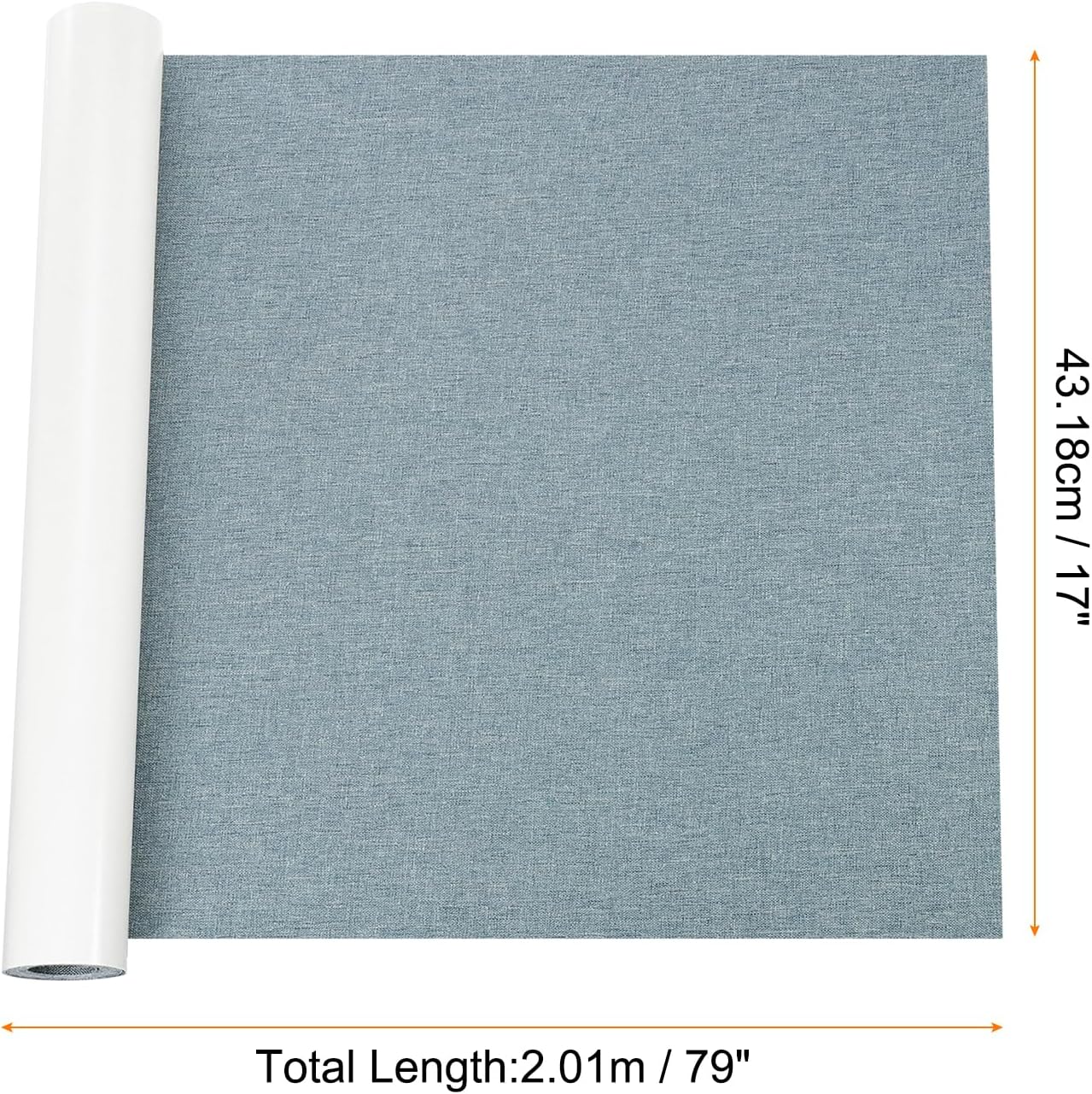 Repair Patches Repair Tape Self-Adhesive DIY Repair Patch Linen Gear Patch for Sofa, Furniture, Chair, Clothing,Tents,17x79 Inch,Slight Blue