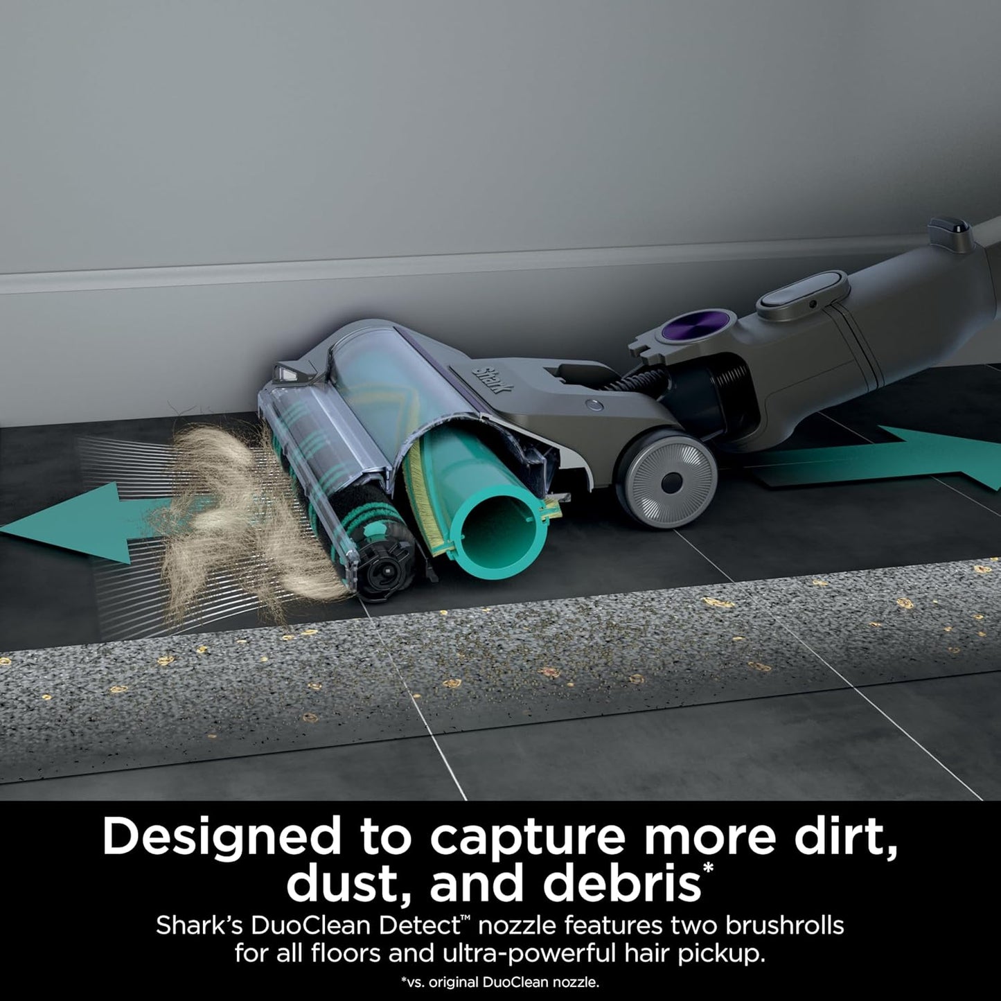 Shark PowerDetect Cordless Stick Vacuum, Powerful Suction, HEPA Filtration, 70-Minute Runtime, Carpet & Hard Floor, Portable, XL Dust Cup, Stick Vacuum for Pet Hair, Dark Gray, IP1251