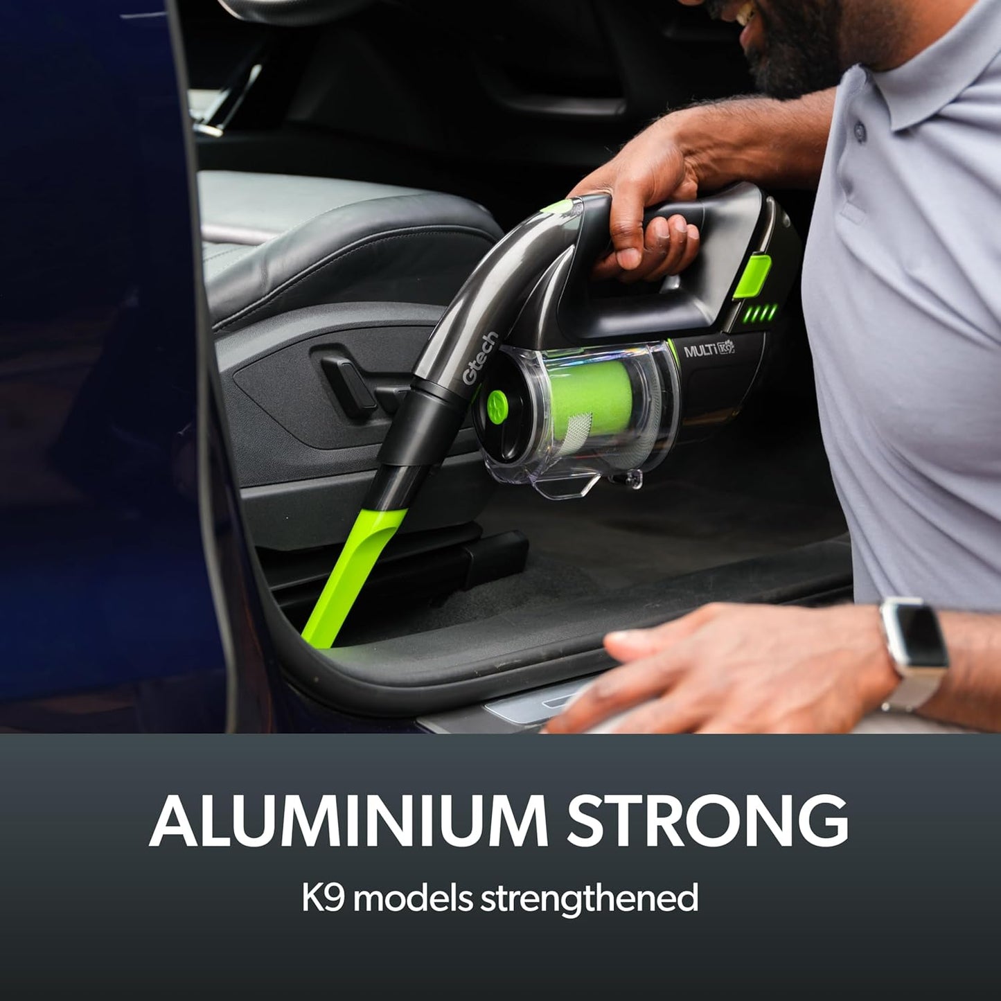 Gtech AirRam 2 K9 and Multi MK2 K9 Cordless Vacuum Cleaner Bundle - Includes The AirRam Upright and The MK2 Portable Handheld - Rechargeable 22V Lithium Ion Battery - Perfect for Stubborn Pet Hair