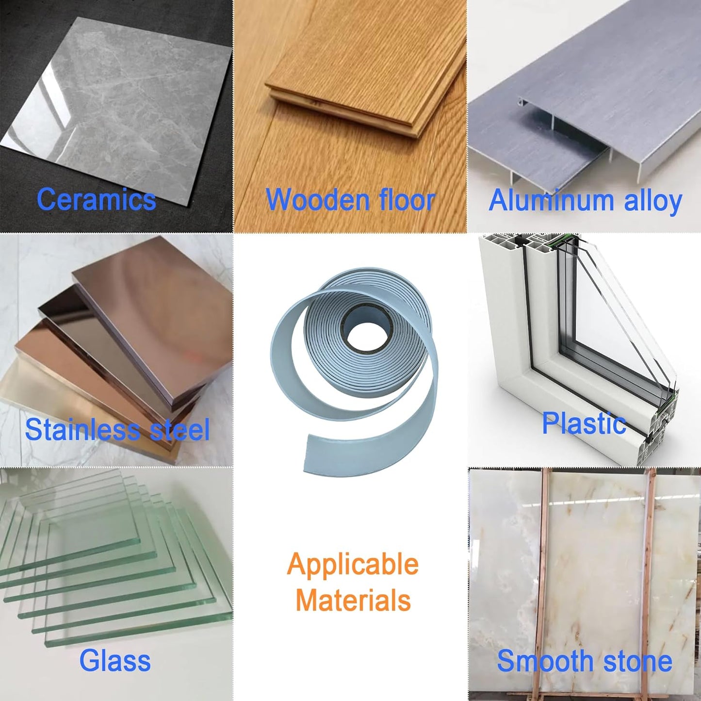 White Caulk Tape for Bath & Kitchen,Caulking Tape for Bathroom Caulking White Self Adhesive Caulk Strip,tub Surround,Toilet Bowl Stick on Gel,Kitchen Countertop (1.5in x 10.5ft)