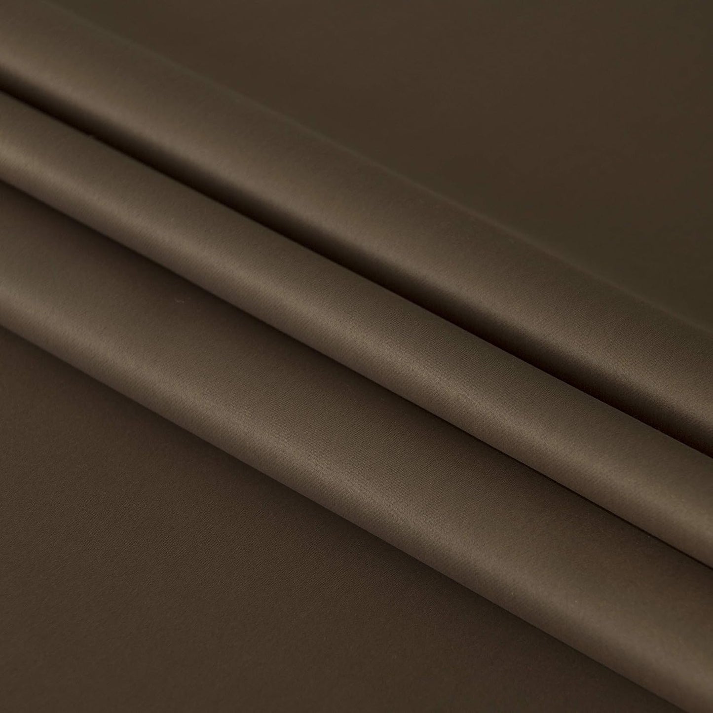 DWCN French Door Curtains – Rod Pocket Thermal Blackout Curtain for Doors with Glass Window, Kitchen and Patio Doors for Privacy, 36 X 72 Inches Long, 1 Curtain Panel with Tieback,Brown