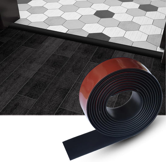 Floor/Door Flat Transition Strip & Self Adhesive Floor Vinyl Floor Edge Trim Laminate Floor Gap Covering Joining Strip
