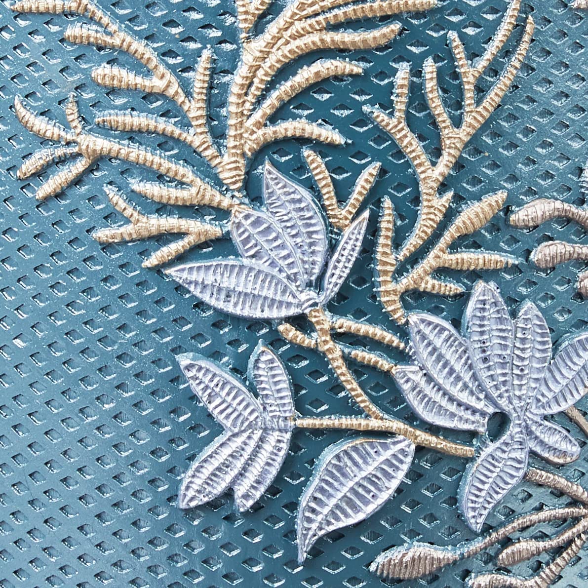 Zahari Home Decorative Trash Can for Bathroom, Office & Bedroom - 2.1 Gallons Stylish & Small Trash Can for Dorms, Desktop & Restroom - Chic Waste Basket for Compact Spaces, Capri