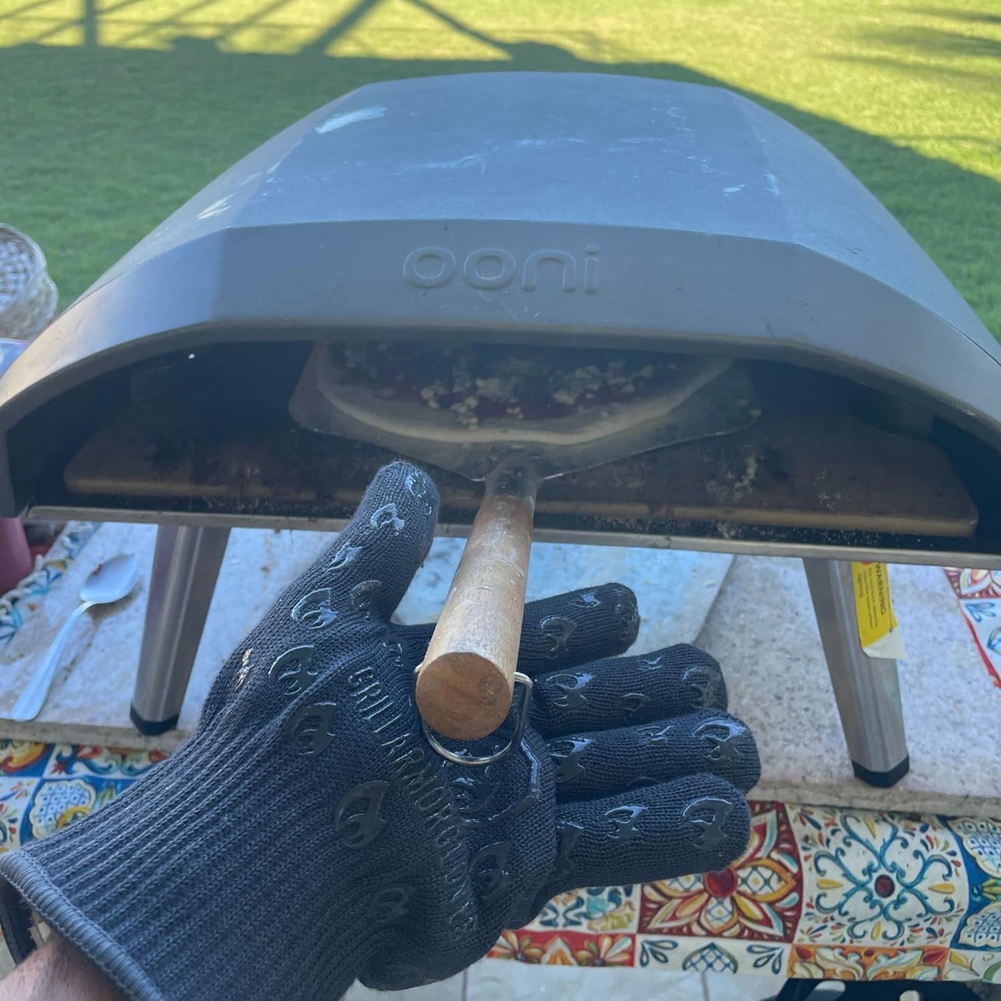 Grill Armor Oven Gloves 932°F Extreme Heat & Cut Resistant Oven Mitts with Fingers for BBQ, Cooking, Grilling, Baking – Accessory for Smoker, Cast Iron, Fire Pit, Camping, Fireplace, Griddle & More