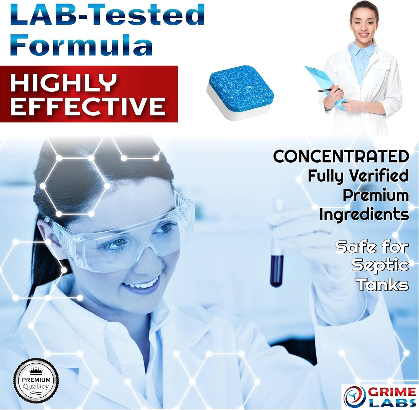 Washing Machine & Dishwasher Cleaner Tablets Bundle – 12-Month Supply | Deep Cleaning & Deodorizing Tablets for Dishwashers & Washing Machines | 48-Tablet Set – Value Pack