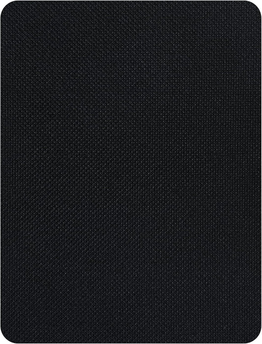 KING MOUNTAIN Coarse Linen Repair Patches, Self-Adhesive Linen Fabric Patches, 8X11 inch Extra Size, Multi Color, Can be Used for Linen Sofa Repair and Linen Clothes Repair(8" x 11",Black 1.0)