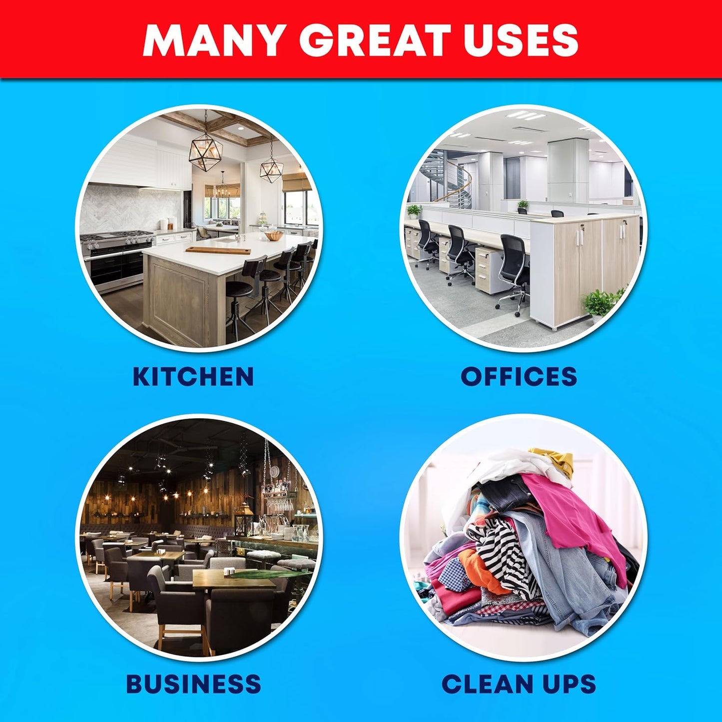 95 Gallon Trash Bags Heavy Duty | Mega-Value Pack 72 Bags | Extra Large Black Can Liners | 90-100 Gallon Trash Bags | 96 Gallon Big Garbage Bags (Black)