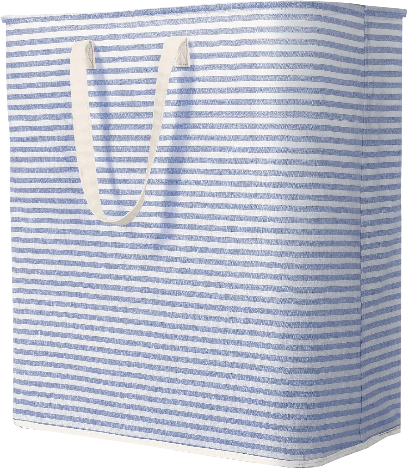 Lifewit Laundry Hamper Large Collapsible Laundry Basket, Freestanding Waterproof Clothes Hamper Storage with Easy Carry Handles for Clothes in Bedroom Bathroom College Dorm for Adults, Blue, 100L