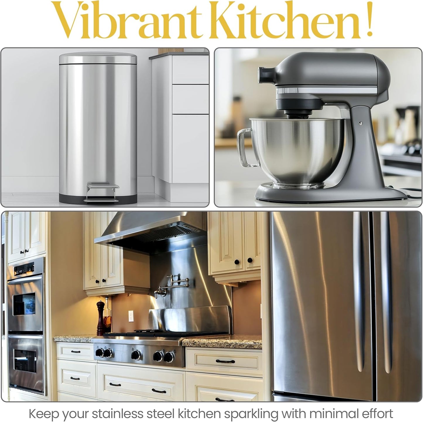 Mayflower Polishing Cloth for Stainless Steel Copper Brass Chrome Made in USA Non Toxic 2 Cotton Cleaning Set 11 x 14 in ea.User-Friendly Cleaner for Kitchen Watch Musical Instruments Coins Antiques