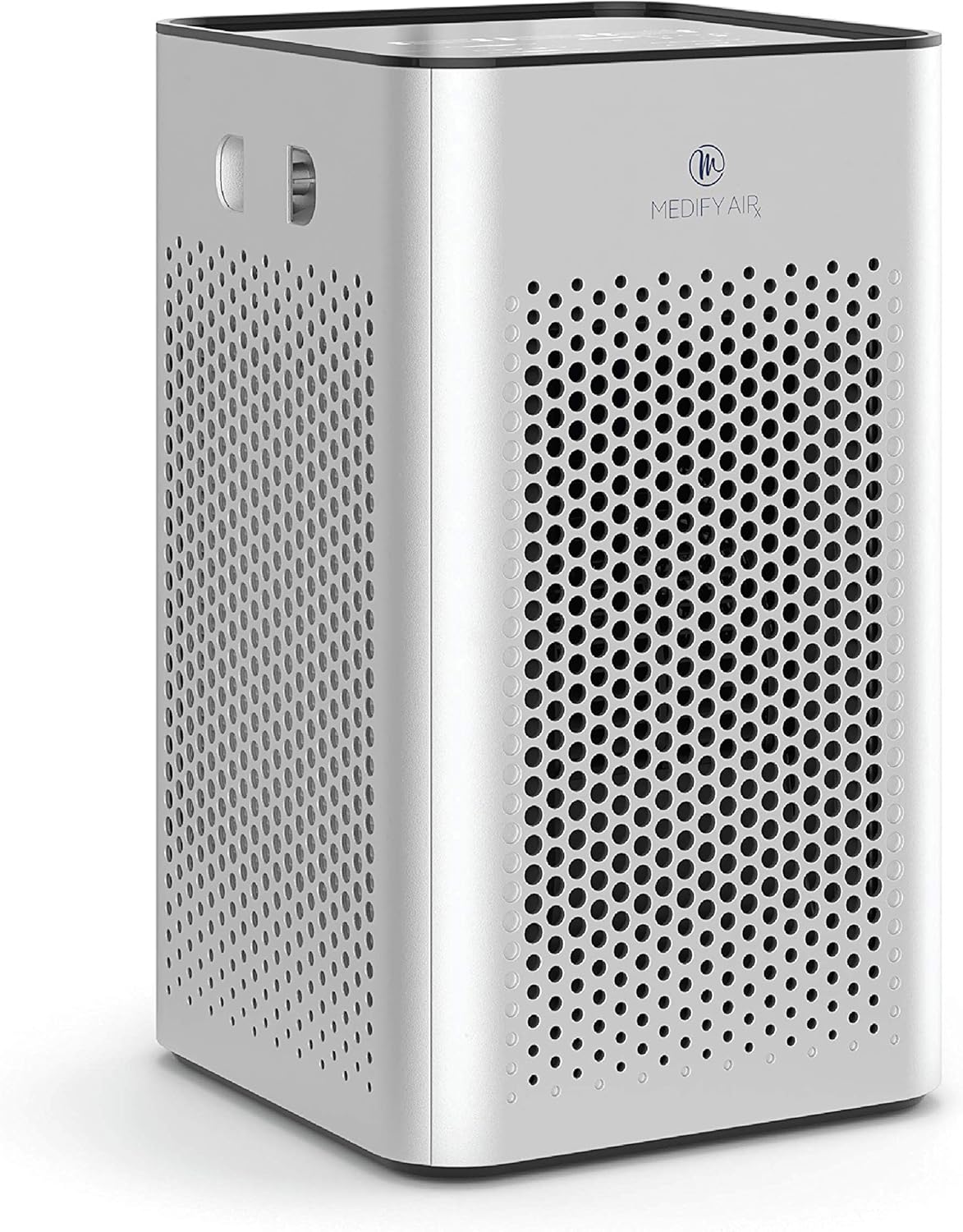 Medify MA-25 Air Purifier with True HEPA H13 Filter | 825 ft² Coverage in 1hr for Allergens, Smoke, Wildfires, Odors, Pollen, Pet Dander | Removal to 0.1 Microns | Silver, 1-Pack