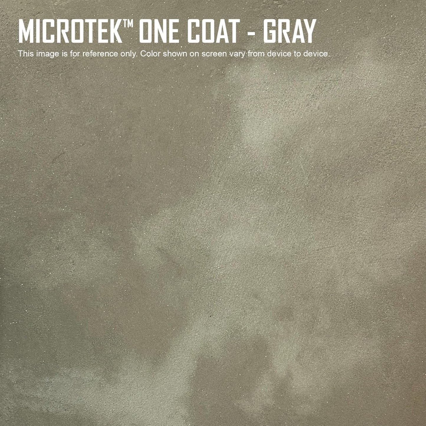 SureCrete MicroTek One Coat | Gray | 40 lb Bag | Microcement Overlay for Interior & Exterior Walls, Bathrooms, Fireplace Surrounds & Floors