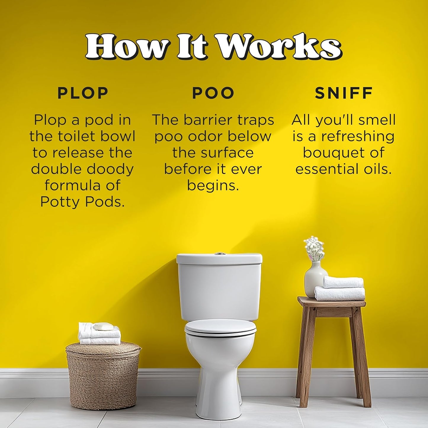 Poo-Pourri Before-You-Go 2-in-1 Toilet Potty Pods, Original Citrus, 20 Ct, Bathroom Odor Deodorizer and Toilet Cleaner with Essential Oils, Lemon, Bergamot and Lemongrass Scent