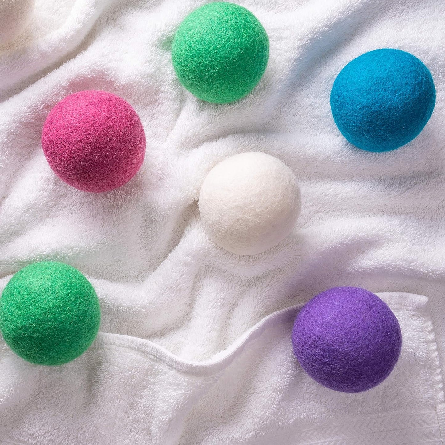 Woolzies Wool Dryer Balls (Pink)