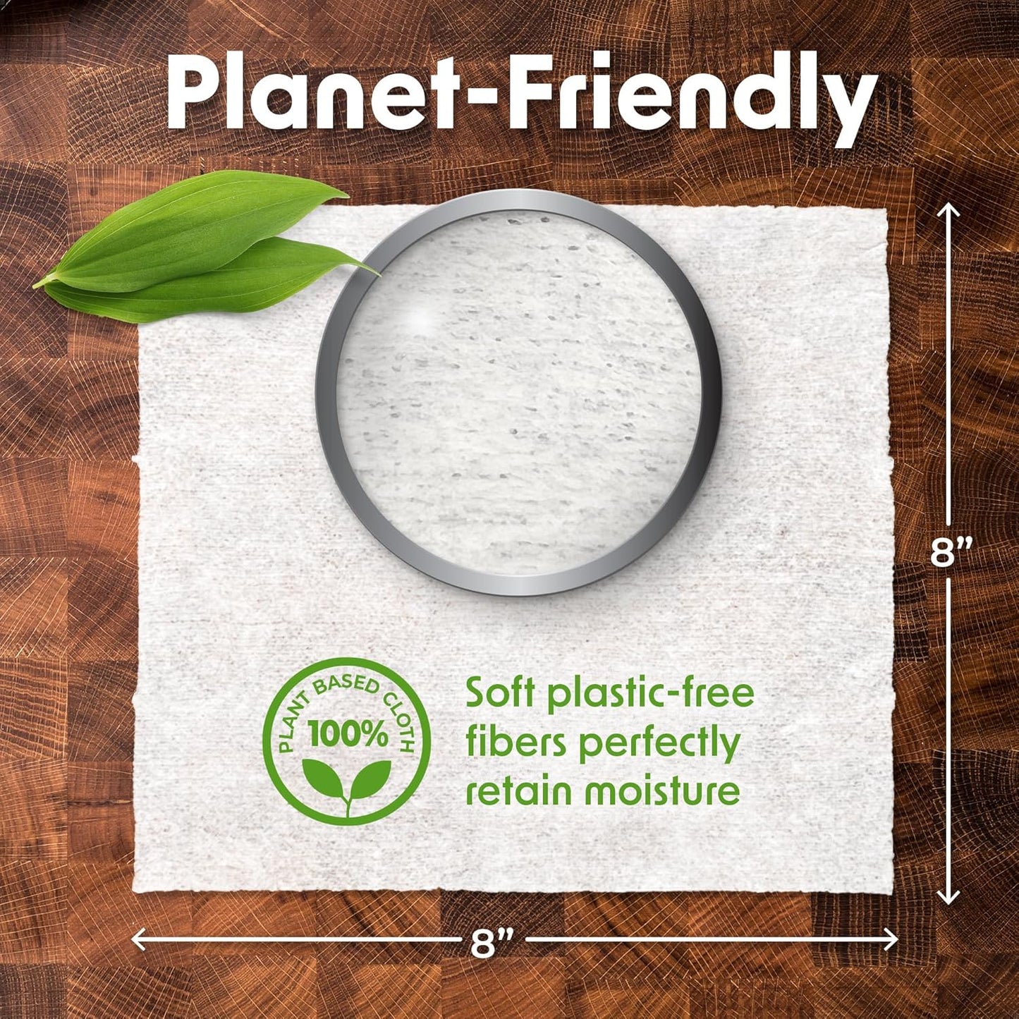 Wipex Table Bussers - Natural Cleaning Wipes | Table Cleaning Quick Cleaner & Counter Wipes | Made with Vinegar, Propolis, Clove and Cinnamon Oil, 400 Natural Surface Wipes