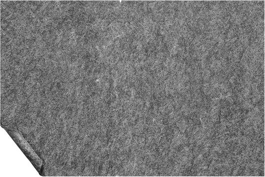 VEVOR Non-Slip Resistant Rug Pad, Protective Cushioning Carpet Pad, 2'x8' (7.875' Actual), 1/4" Thick, Dual Surface, Polyester Felt + Latex, 1-2㎡ Area Carpet Padding Rug Cushion for All Floors, Gray
