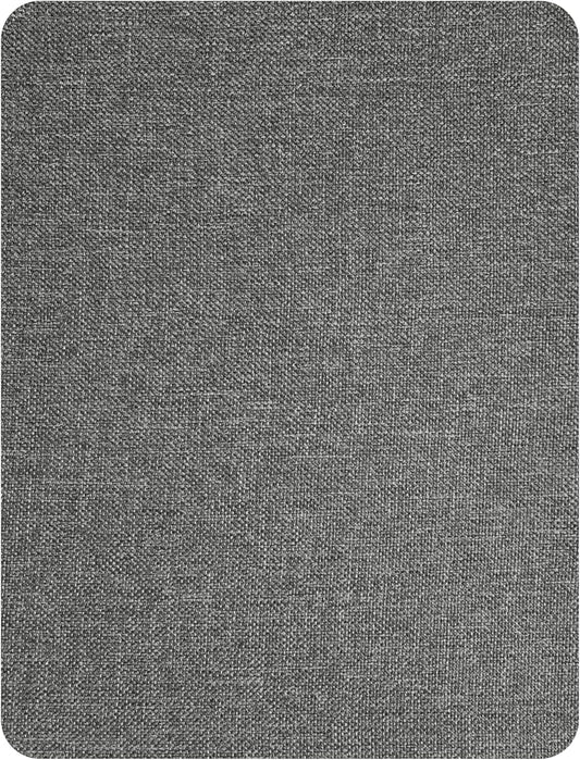 KING MOUNTAIN Fine Linen Repair Patches, Self-Adhesive Linen Fabric Patches, 8X11 inch Extra Size, Multi Color, Can be Used for Linen Sofa Repair and Linen Clothes Repair(8" x 11",Medium Grey 1.0)