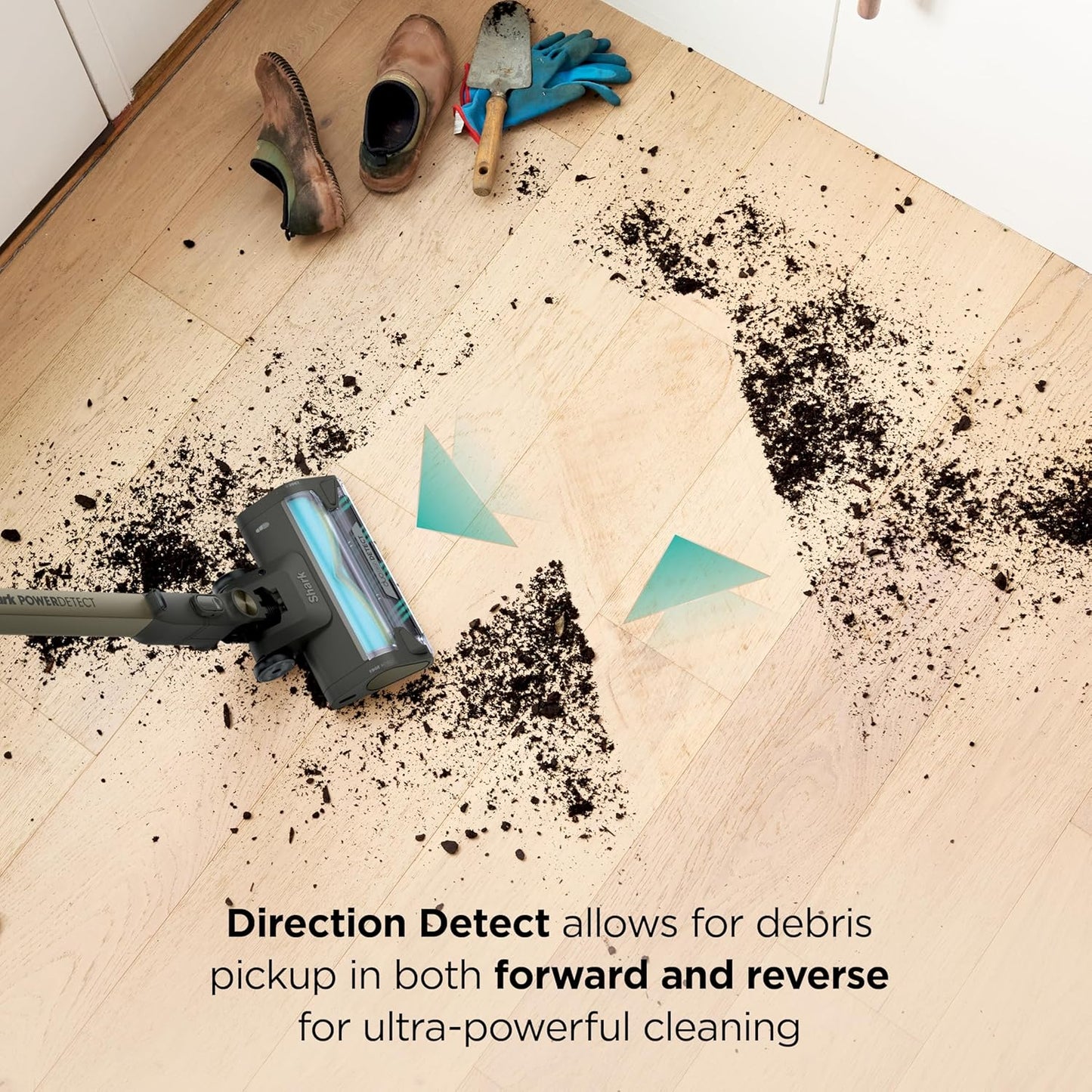 Shark PowerDetect Pet Plus Clean & Empty Cordless Stick Vacuum & Auto-Empty System, Powerful Suction, HEPA Filtration, Carpet & Hard Floor, Portable, Stick Vacuum for Pet Hair, Dark Gray, IP3253